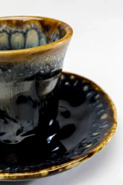 KARE Espressotasse Lio Dunkelblau (2/tlg.)