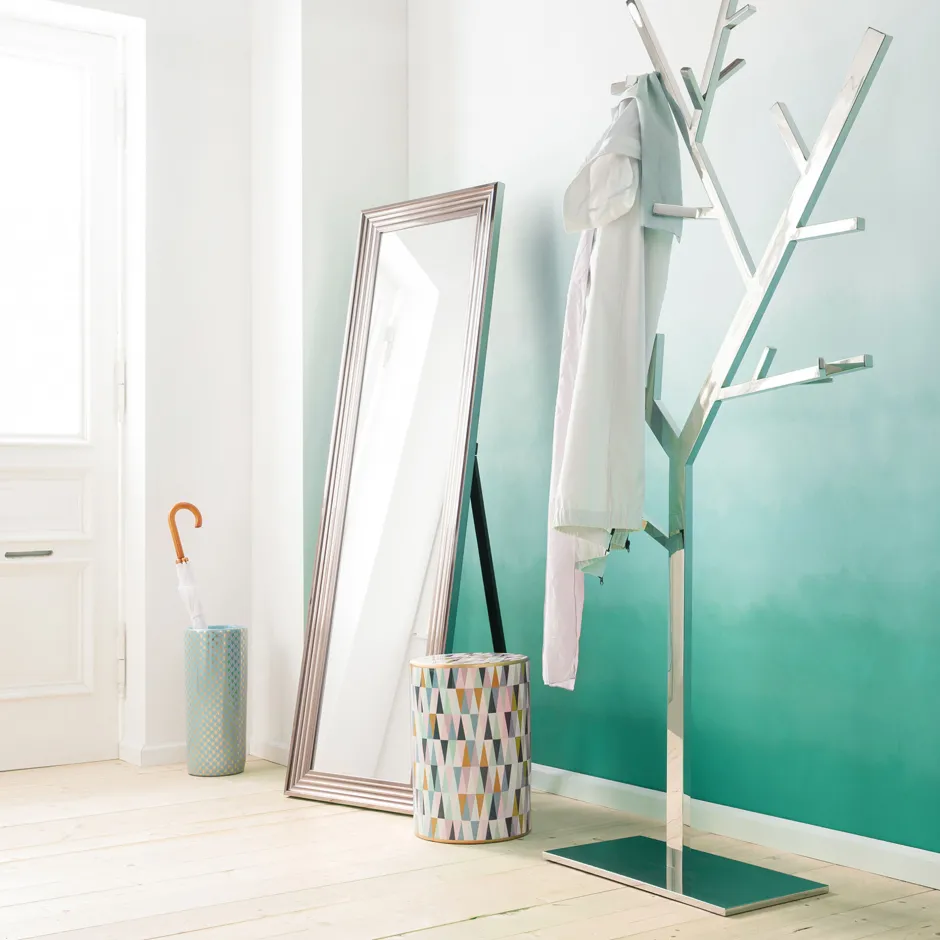 KARE Garderobenständer Technical Tree Chrom