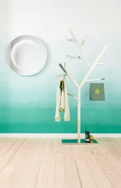 KARE Garderobenständer Technical Tree Chrom