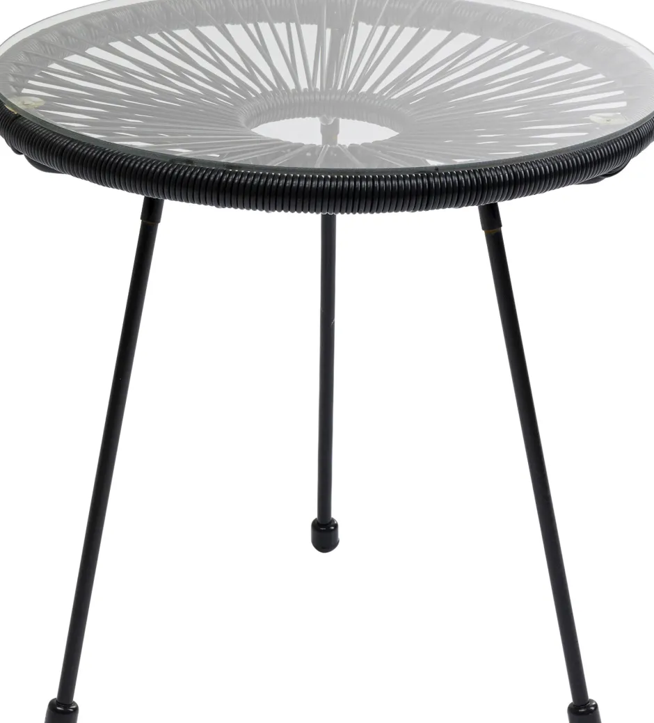 KARE Gartenset Acapulco 2tlg Schwarz