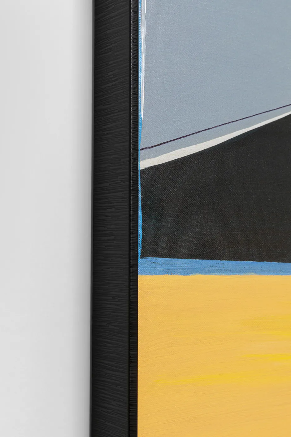 KARE Gerahmtes Bild Abstract Shapes Orange 73x143cm