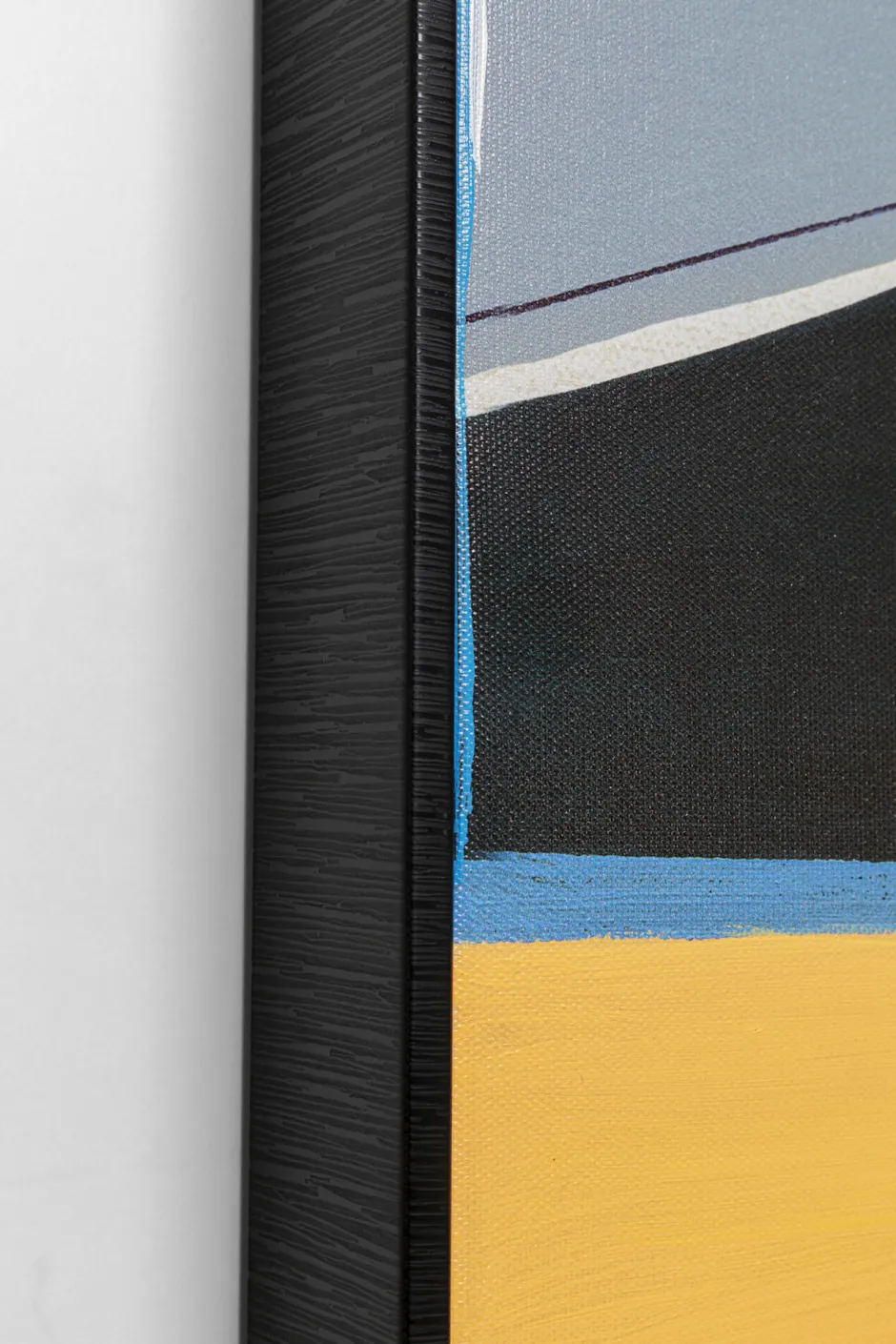 KARE Gerahmtes Bild Abstract Shapes Orange 73x143cm