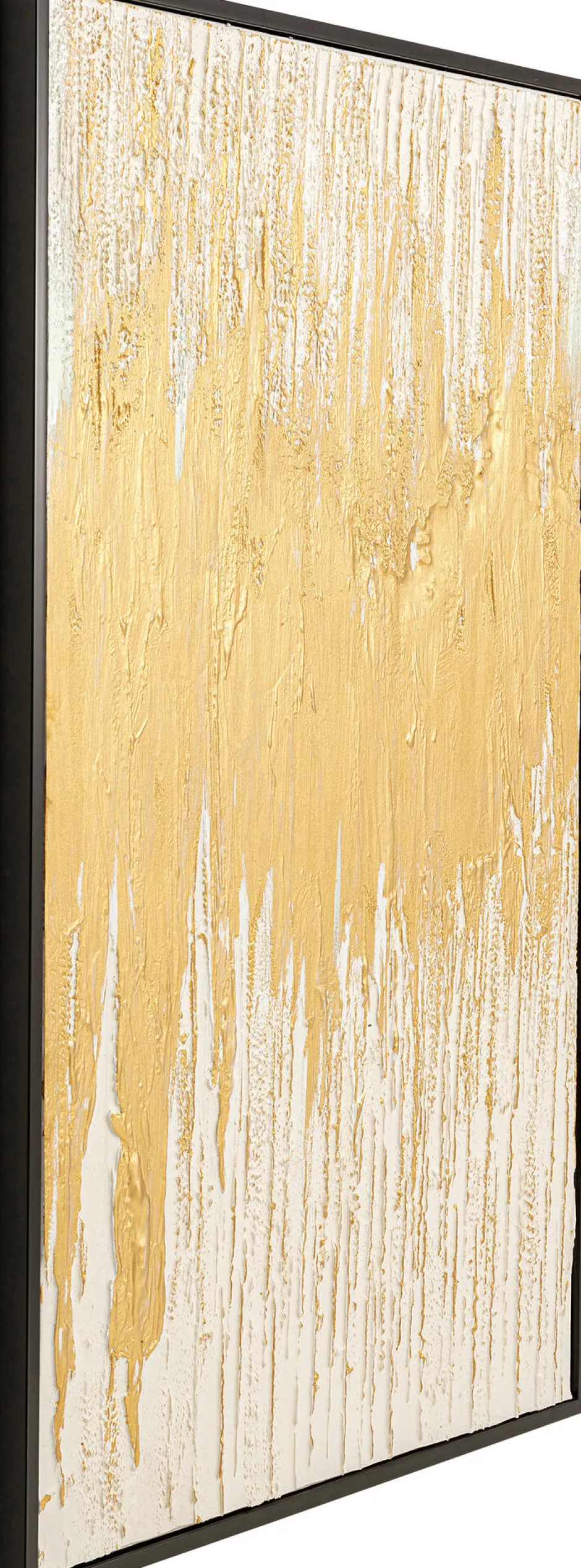 KARE Gerahmtes Bild Abstract Weiß 80x120cm