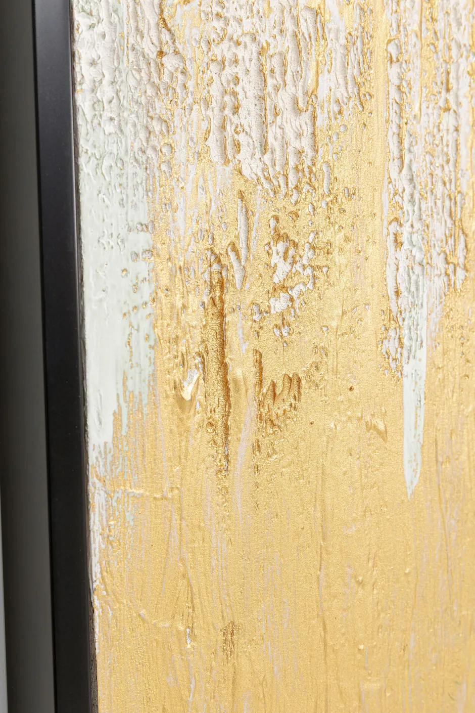 KARE Gerahmtes Bild Abstract Weiß 80x120cm