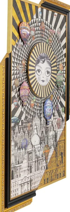 KARE Gerahmtes Bild Balloons 160x260cm