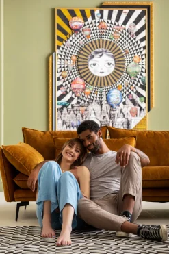 KARE Gerahmtes Bild Balloons 160x260cm