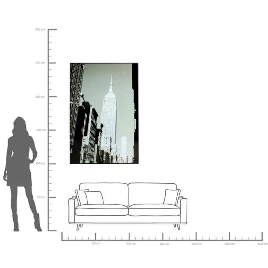 KARE Gerahmtes Bild City Tour 100x150cm