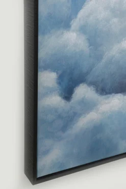 KARE Gerahmtes Bild Cloud Boat 60x120cm