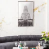 KARE Gerahmtes Bild Empire State Mirror 77x130cm