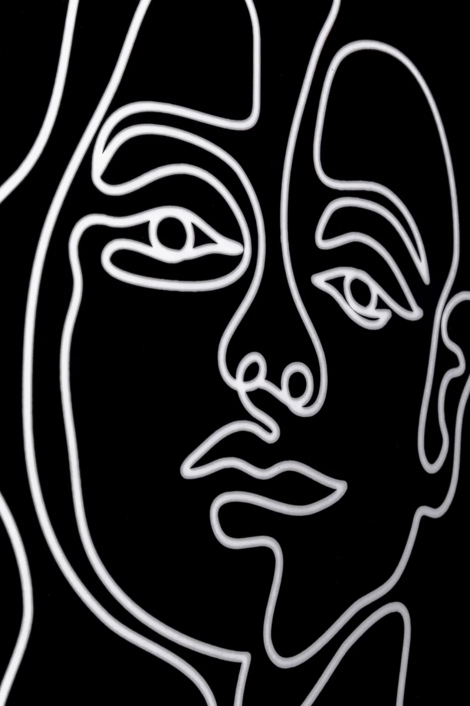 KARE Gerahmtes Bild Faccia Arte Woman 60x80cm