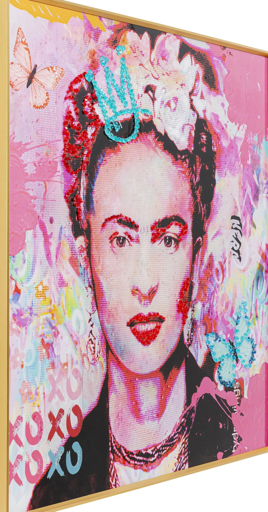 KARE Gerahmtes Bild La Viva Mexico 100x100cm