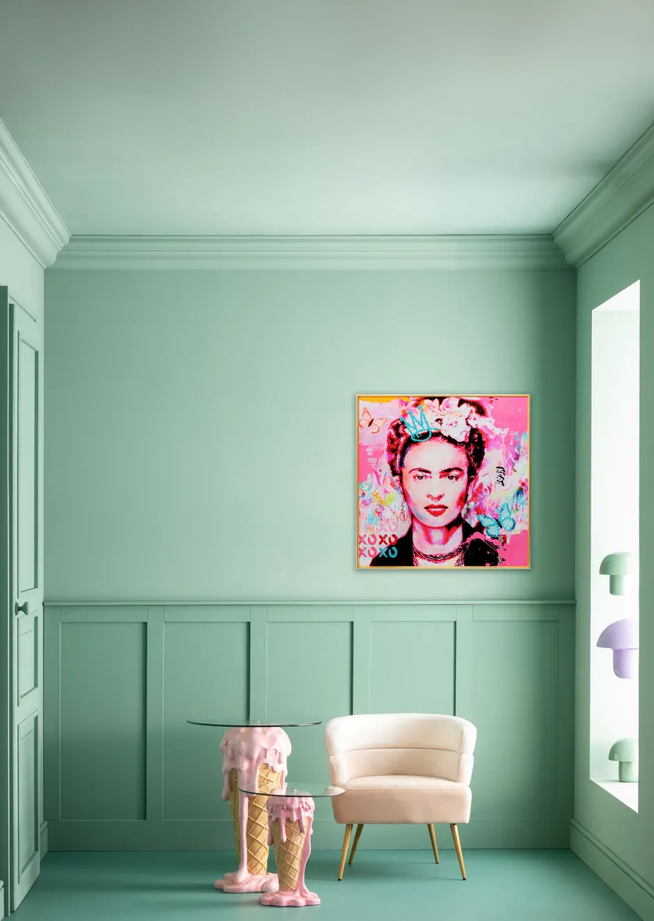 KARE Gerahmtes Bild La Viva Mexico 100x100cm