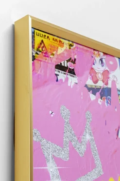 KARE Gerahmtes Bild La Viva Woman 100x100cm