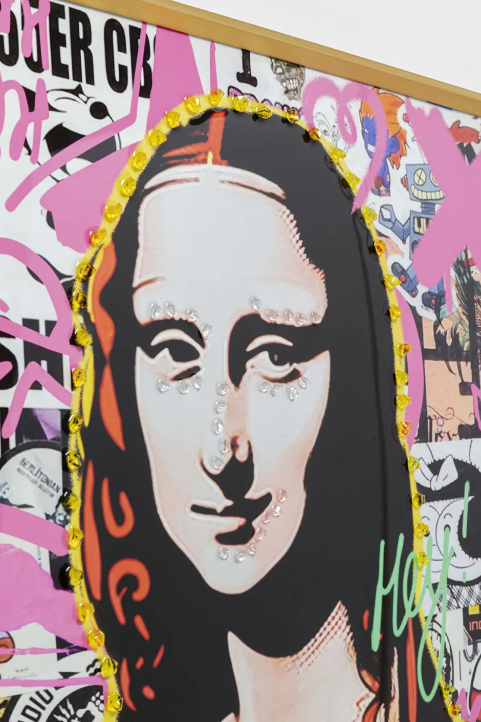 KARE Gerahmtes Bild La Viva Woman 100x100cm