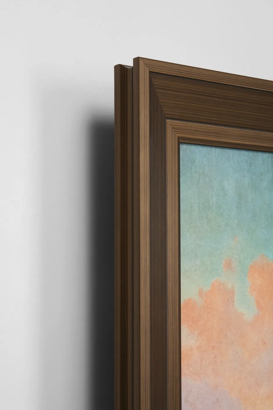 KARE Gerahmtes Bild LED Art Gentleman 80x100cm