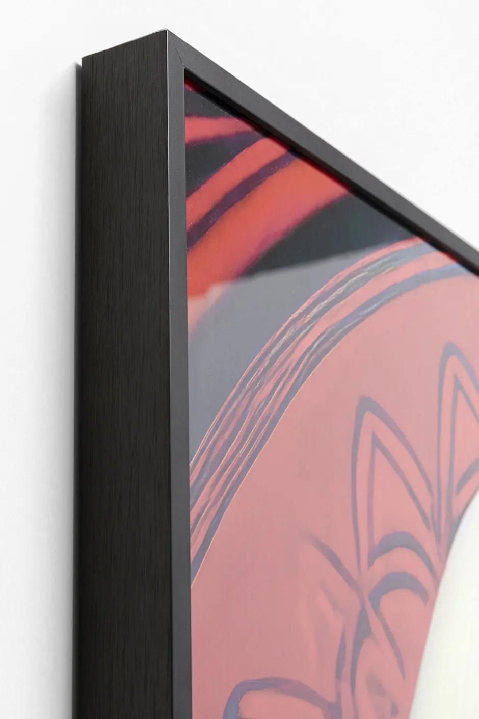 KARE Gerahmtes Bild LED Fancy Blonde Lady 120x80cm