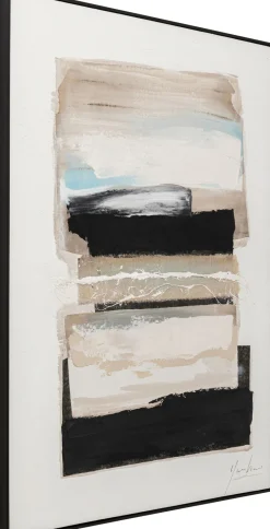 KARE Gerahmtes Bild Lontano Beige 90x120cm