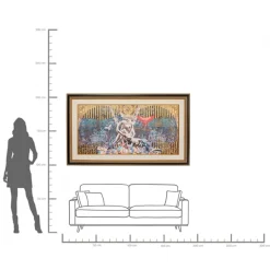 KARE Gerahmtes Bild Lovers 180x106cm