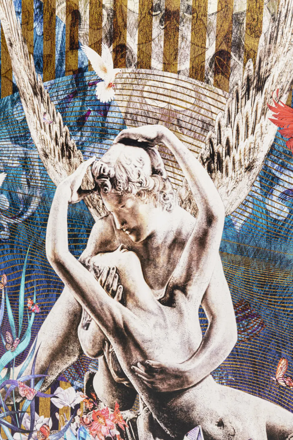 KARE Gerahmtes Bild Lovers 180x106cm