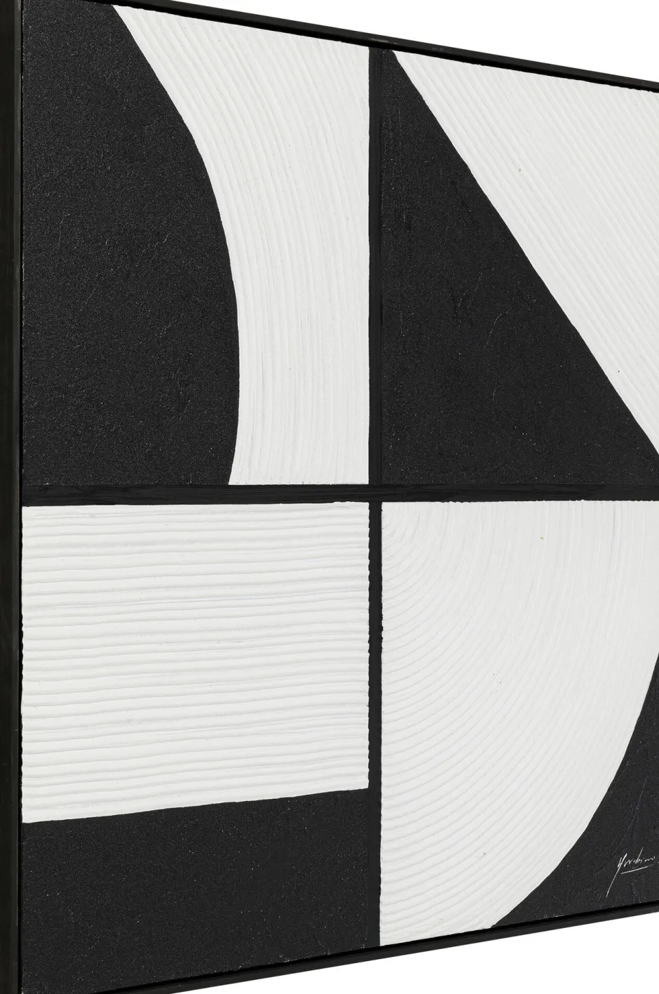 KARE Gerahmtes Bild Modulo 100x100cm