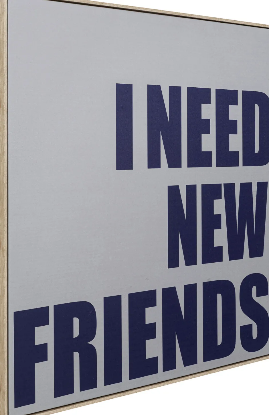 KARE Gerahmtes Bild New Friends 80x80cm