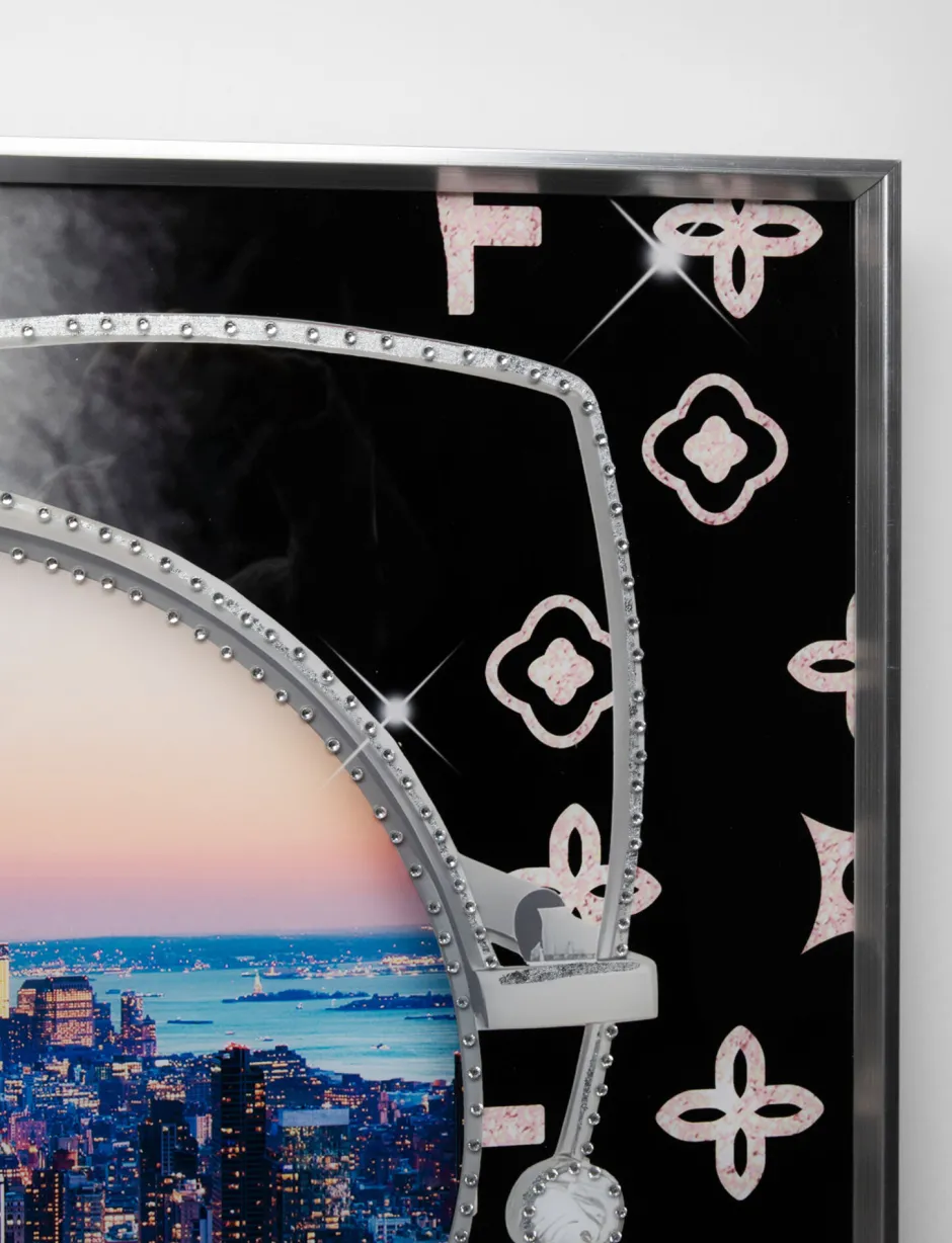 KARE Gerahmtes Bild NY View 120x120cm