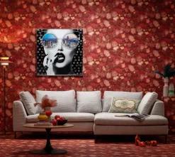 KARE Gerahmtes Bild NY View 120x120cm