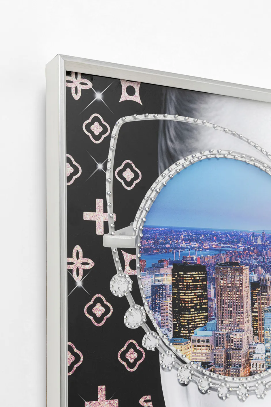 KARE Gerahmtes Bild NY View 80x80cm