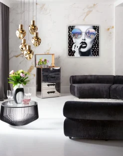 KARE Gerahmtes Bild NY View 80x80cm