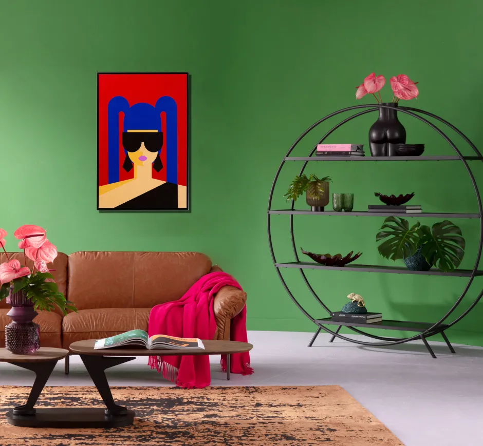 KARE Gerahmtes Bild Party Girl 60x90cm