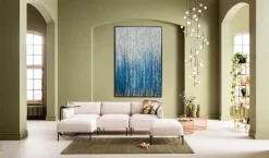 KARE Gerahmtes Bild Rain Shower 120x180cm