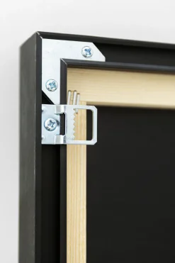 KARE Gerahmtes Bild Shadow Skyline Blue 160x60cm