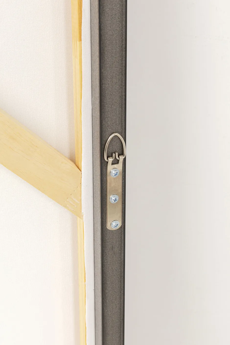 KARE Gerahmtes Bild Silence Blau 120x120cm