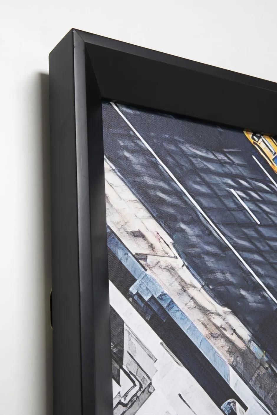 KARE Gerahmtes Bild Skyline Skater 149x149cm