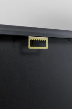 KARE Gerahmtes Bild Sun Hat Woman Gelb LED 80x80cm