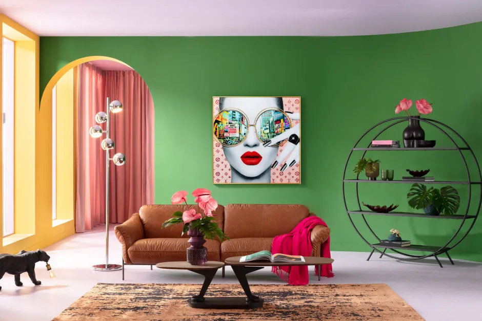 KARE Gerahmtes Bild Times Square View 120x120cm