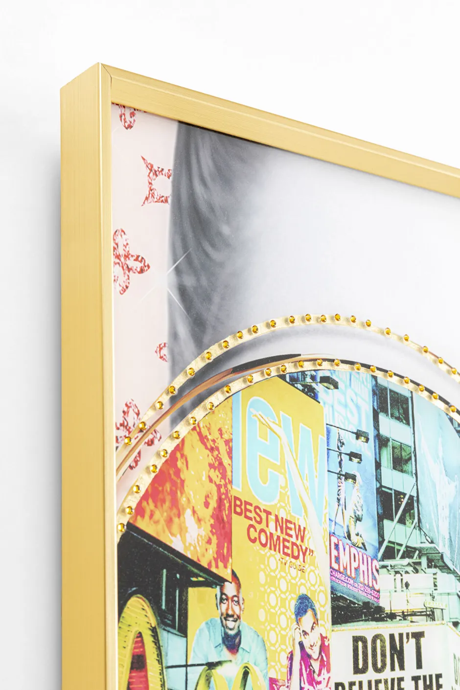 KARE Gerahmtes Bild Times Square View 80x80cm