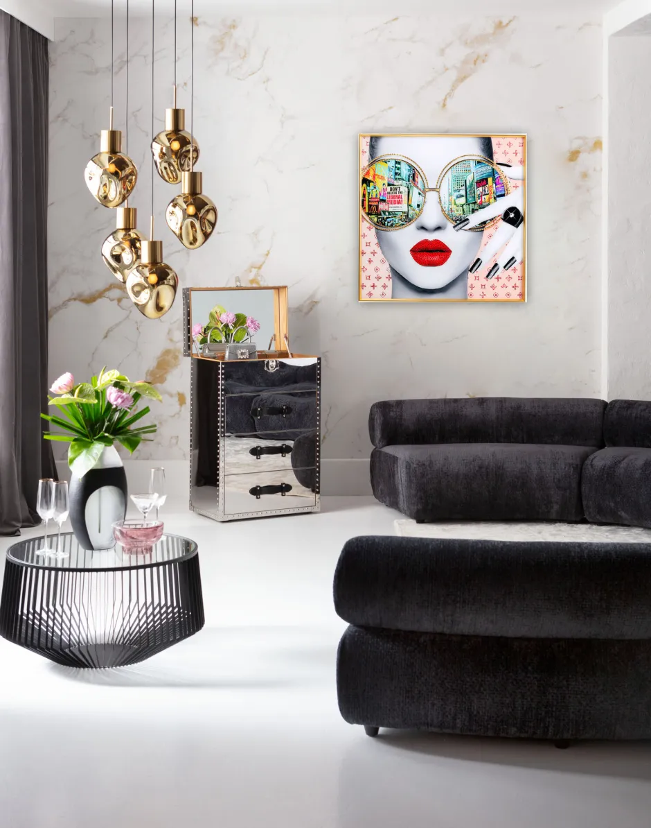 KARE Gerahmtes Bild Times Square View 80x80cm