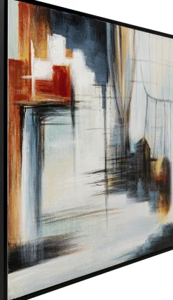 KARE Gerahmtes Bild Visione Front 100x100cm