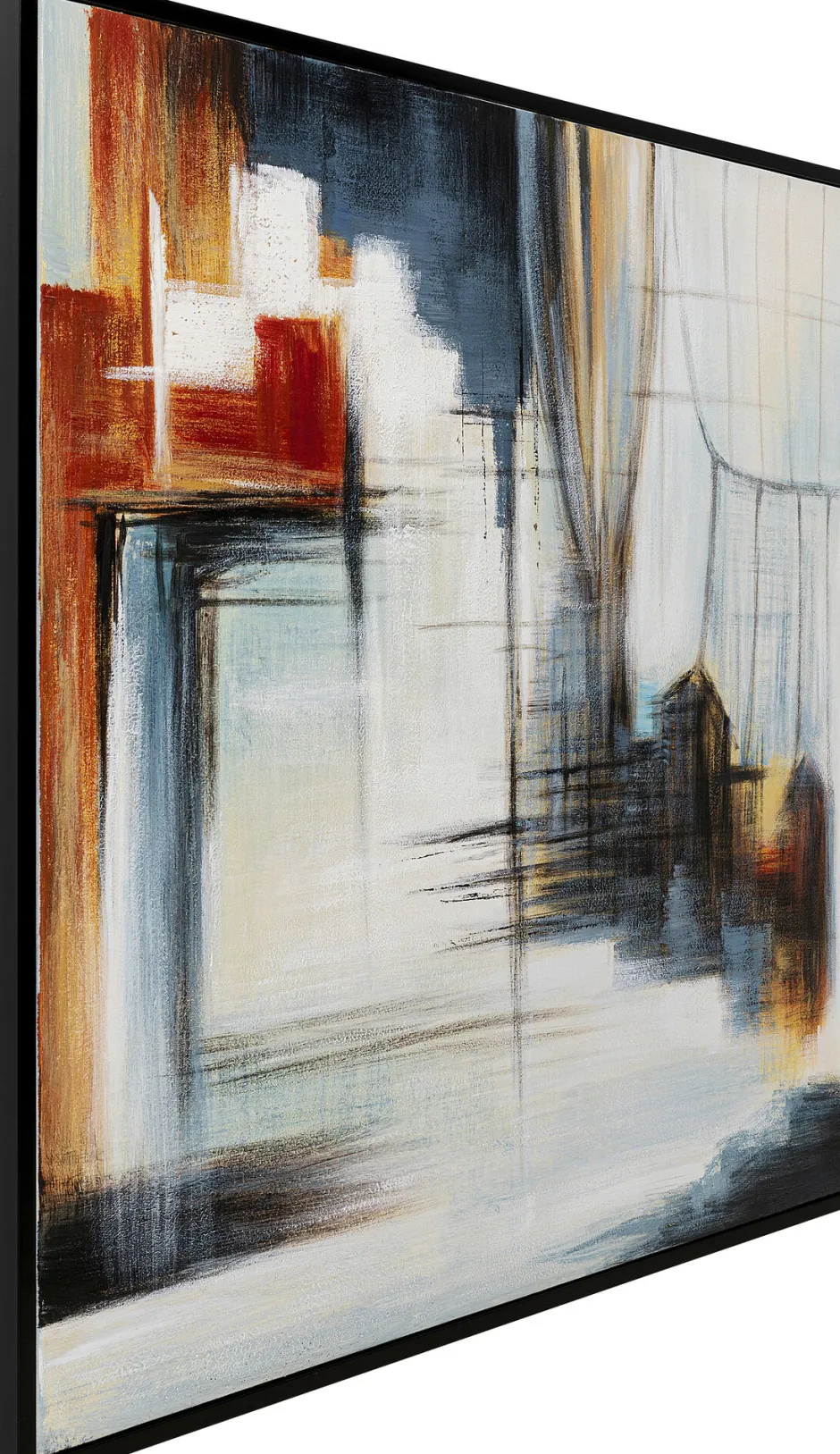 KARE Gerahmtes Bild Visione Front 100x100cm