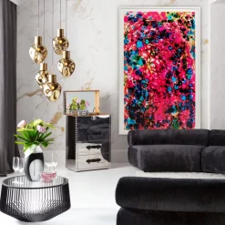 KARE Gerahmtes Bild Wild Berries 205x125cm