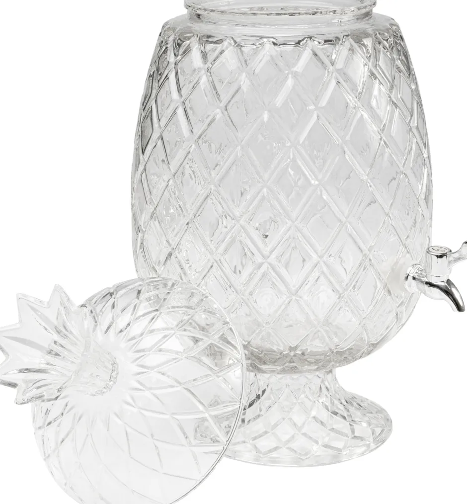 KARE Getränkespender Pineapple Klar (2/tlg.)