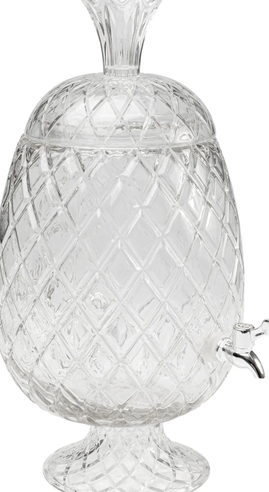 KARE Getränkespender Pineapple Klar (2/tlg.)