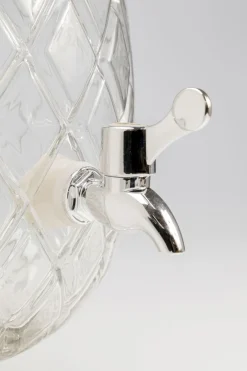 KARE Getränkespender Pineapple Klar (2/tlg.)