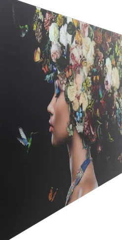 KARE Glasbild Bunch of Flowers 150x100cm