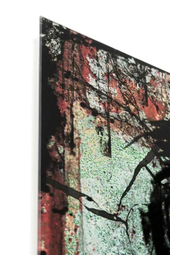 KARE Glasbild Lady Butterfly 100x150cm