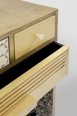 KARE Highboard Chalet Gold 13 Schübe