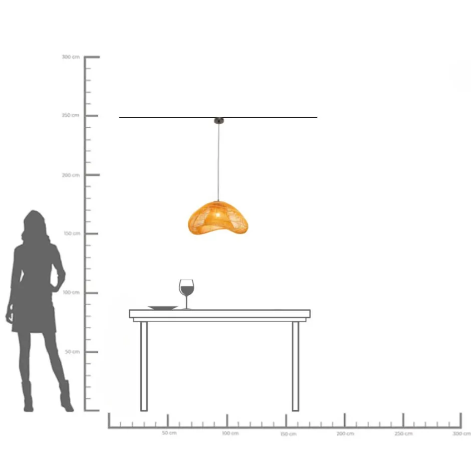 KARE Hängeleuchte Aloha Drop Uno 54cm