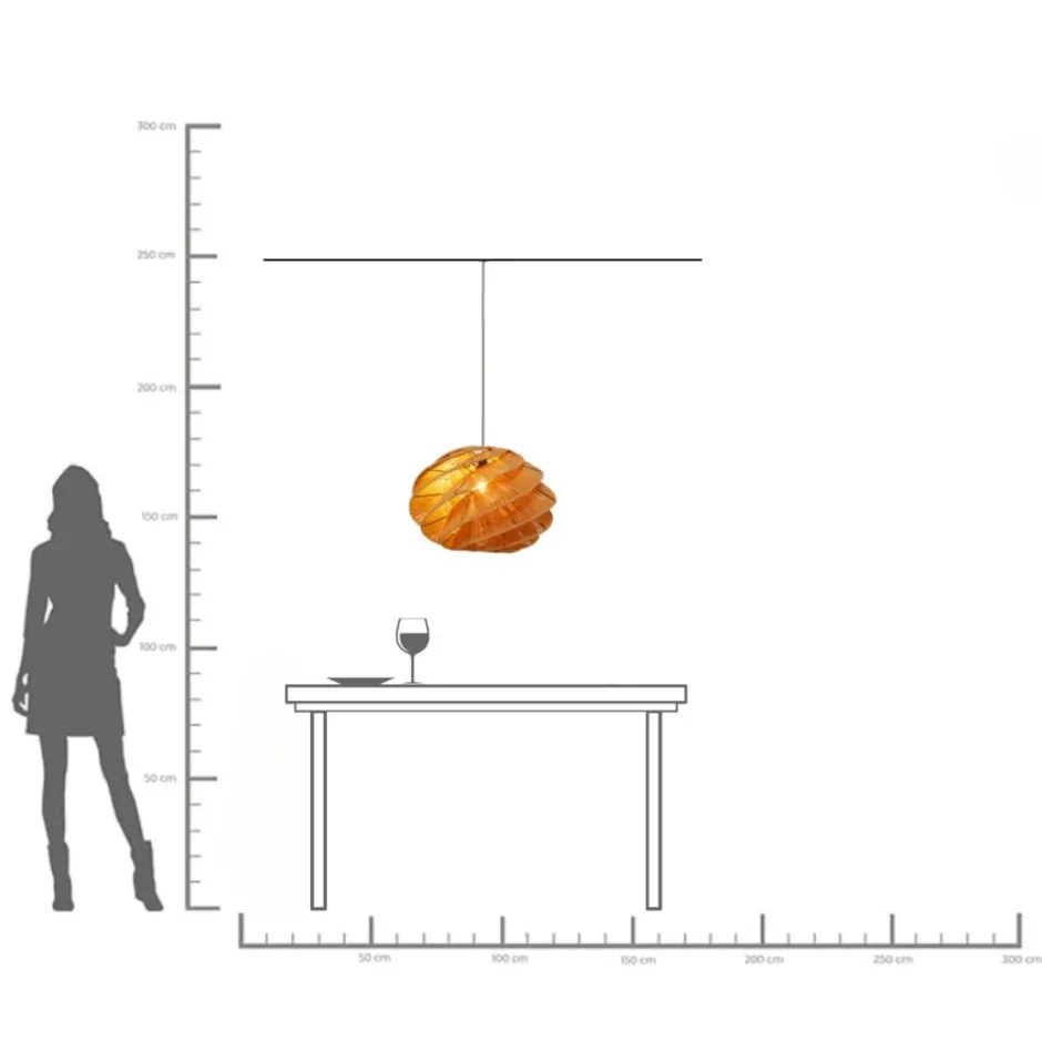 KARE Hängeleuchte Aloha Whirl Ø56cm