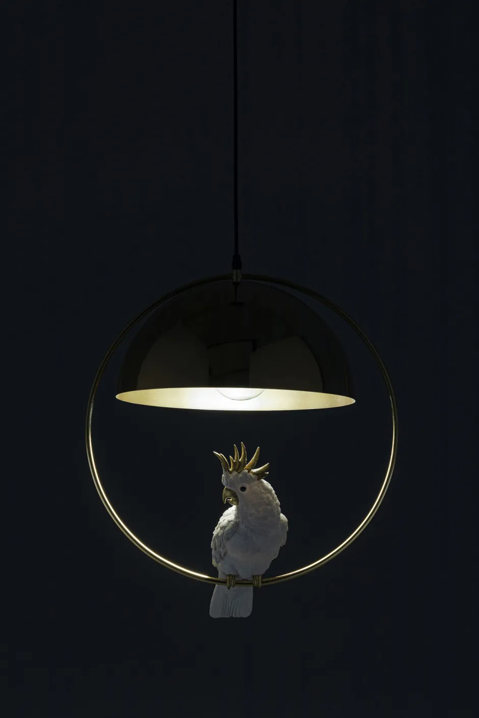 KARE Hängeleuchte Animal Cockatoo